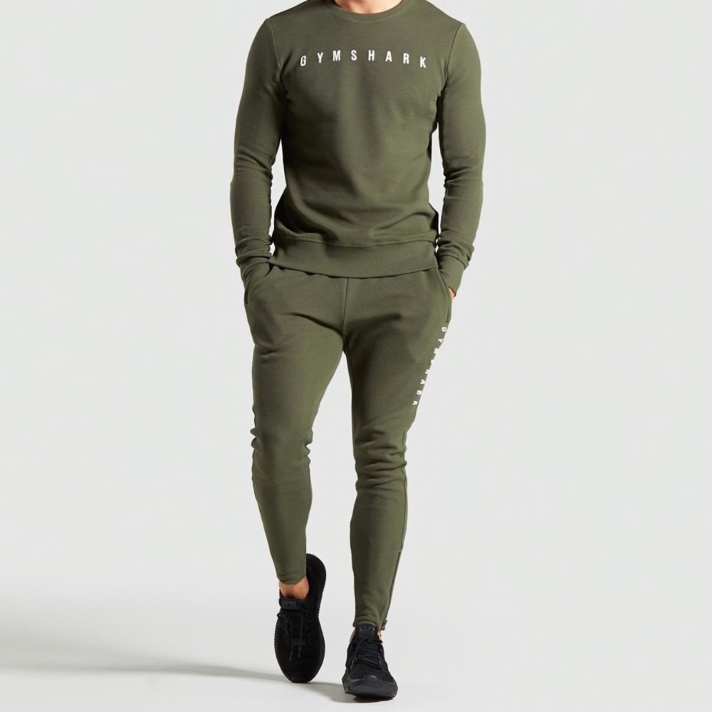 Men’s Green Gymshark Recharge Joggers Size S